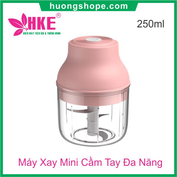 Máy Xay Mini Cầm Tay Đa Năng - Xay Tỏi, Xay Thịt, Xay Rau Củ