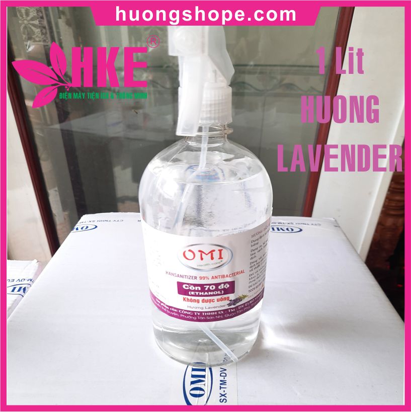 Cồn sát khuẩn OMI 70 - 5 lít - hương lavender