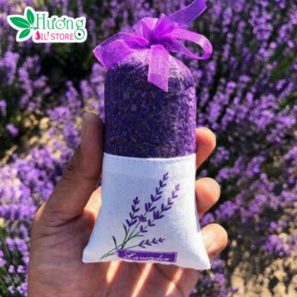 Túi thơm hoa khô hương Lavender (Oải Hương)