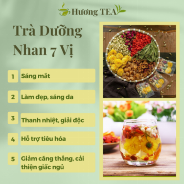 [Ưu Đãi] Trà Dưỡng Nhan 7 Vị